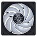 Lian Li UNI Fan CL120 ARGB 120mm PWM Fans - Triple Pack - 2.4 GHz Wireless Signal RGB & PC Case Fans Control - Daisy-Chain - Dual Light Zones - FDB - Controller Included & Required - Black (12CL1W3B)
