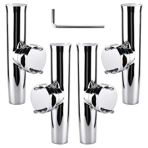 NovelBee 4-Pack Boat Fishing Rod Holder