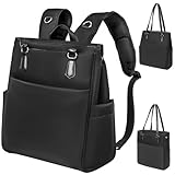 [TOFEMY] リュック レディース ビジネスリュック 2WAY リュック 軽量 トートバッグ 通勤バッグ リュックサック 大容量 防水 ビジネスバッグ 15.6インチPC対応 多収納 通勤/通学/大学生/出張/旅行