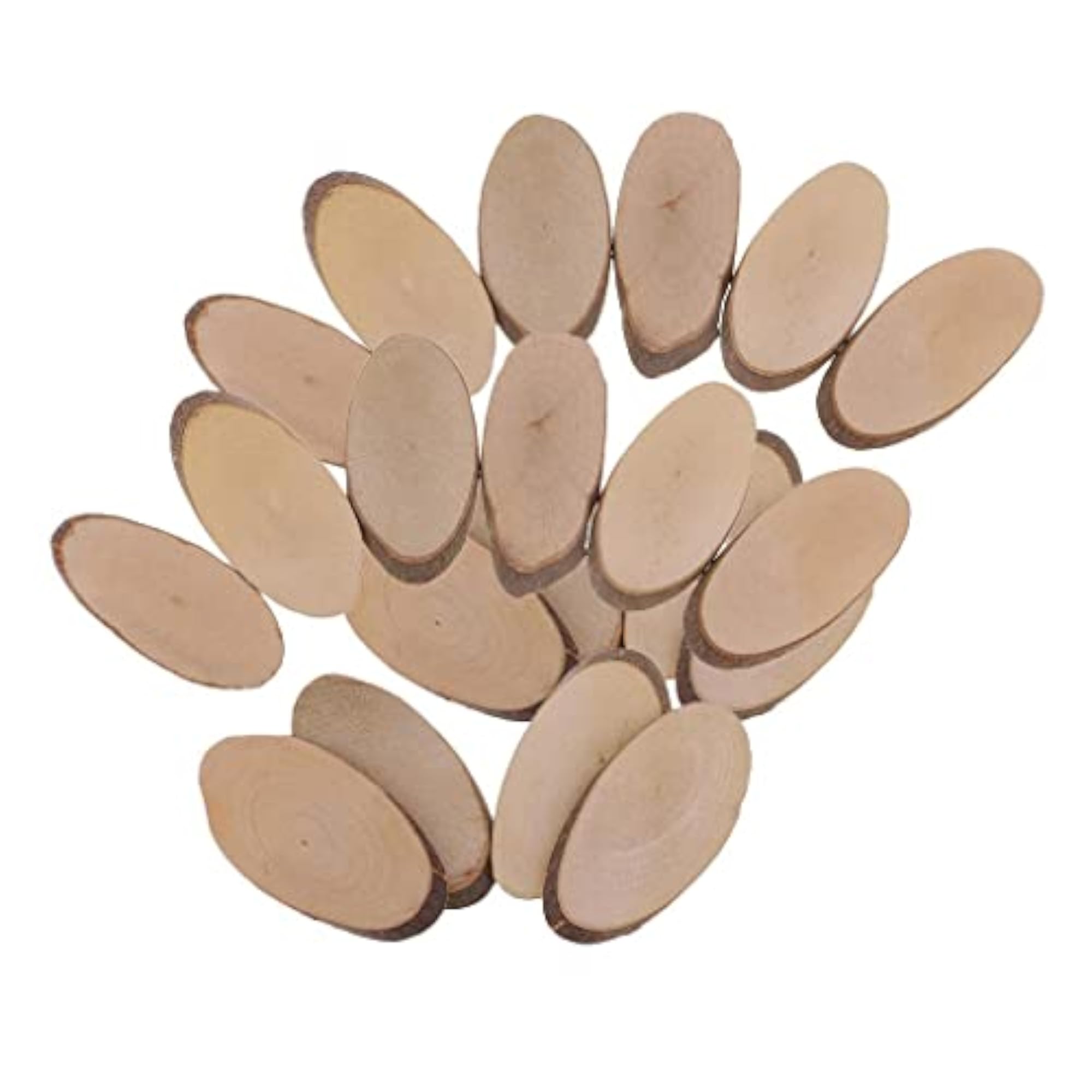 Natural Tree Wood Slices for Rustic Wedding Home Decorations