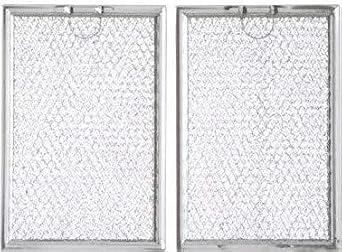 Filter Everything Replacement LG/Zenith 5230W1A012C Compatible Replacement Aluminum Filters - 5 x 7-5/8 x 3/32" 2-Pack