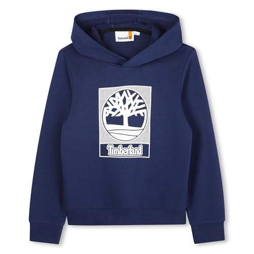 Timberland T60383 Pullover für Jungen, Beige Schwarz, 4 Jahre