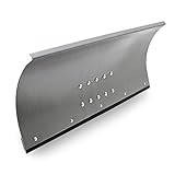 schneeschild zu schneefräse Abmessungen: 100x40cm Universal Schneeschild 100x40 cm verstellbar für Rasentraktor Schneepflug Schneeschieber