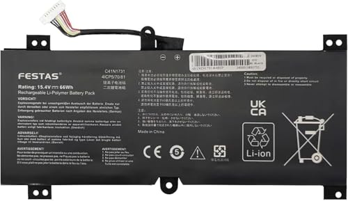 Compatibilità batteria: C41N1731,4CIP5/70/81,0B200-02940000. (Cose da notare: questa batteria c41n1731 – Circle Angle non è compatibile con c41n1731 – Right Angle , c41n1731 – long angle )