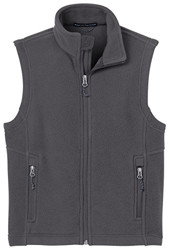 Port Authority Boys' Value Fleece Vest M Iron Grey