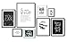 Produktbild MOTIVATION 8er Poster Set versch. Größen 10x15, 13x18, A4, A3. Wand Deko von MARELLE Bild Spruch Geschenk Gallery Wall Set2600