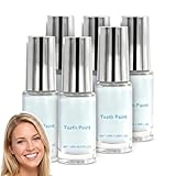 Zahnaufhellende Zahnfarbe, sanfter Zahnverfärbungsentferner, sofort weißer Zahnschmelz, stärkt den Zahnschmelz, frischer Atem, rückstandsfrei, praktisch für unterwegs und einfach anzuwenden (6PCS)