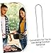 POPETPOP Stainless Steel Grill Grate Lifter Tool Safe and Sturdy Barbecue Gripper Multipurpose Cooking Lifter for All Grill Types Easy to Clean and Maintain Essential BBQ Accessory