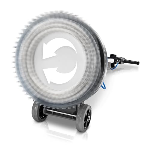 Prolux PLC13 heavy duty single pad commercial polisher in use