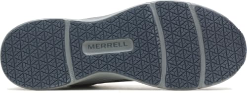 Merrell Moab Flight CF/Dahlia, Men's, Red/Gray, Comp Toe, EH, Slip Resistant, Low Athletic, Work Shoe (7.5 M)