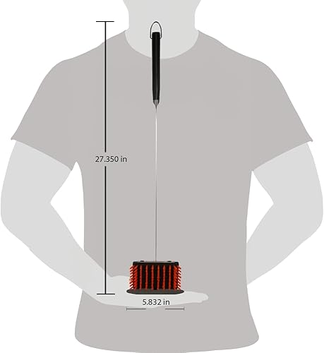 Miniatura 2 de Oklahoma Joe's® Rastrillo y cepillo de herrero, negro - 2978124R06