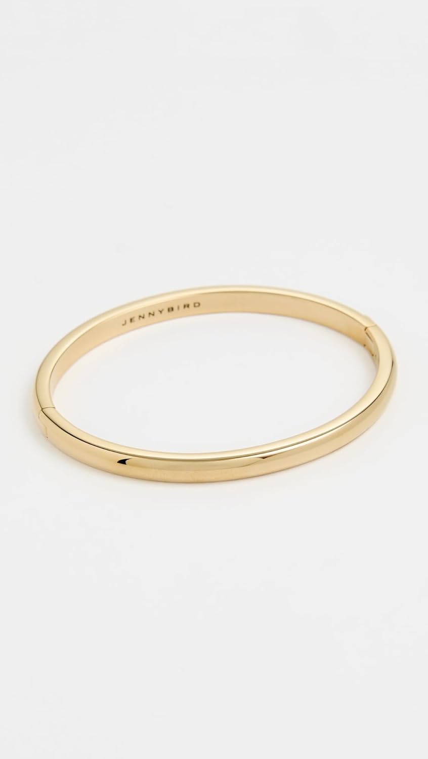 JENNY BIRD Women's Remi Bangle, Gold, One Size - Image 2