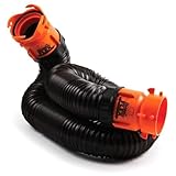 Camco Manufacturing 39763: Rhinoflex 10' Sewer Hose Extension W/Swivel Bayonet & Lug