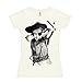 Logoshirt Pippi Langstrumpf - Pirat T-Shirt Damen - altweiß - Lizenziertes Originaldesign, Größe M