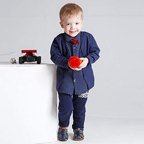 Image of Kidowears Cotton Boys Suit Set 4 Piece