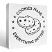 Baking Cookies Lover Christmas Birthday Gifts for Women Men Baker Bread Maker, Baking Cookies Lover Baker Decor for Kitchen Dinner Room Bakery Counter Decorations, Everything Better