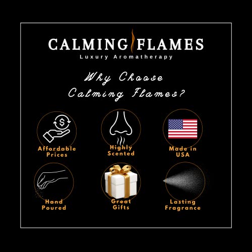 Scented Candles For Home | Baby Powder Scent | Strongly Scented | Lasting Aromatherapy | Gifts For Him | Gifts For Her | Handcrafted Usa (Premium Wax Blend, 8Oz) #TOP4