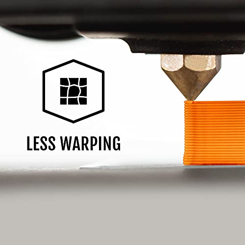 Image of HATCHBOX 1.75mm Light Orange PLA 3D Printer Filament, 1 KG Spool, Dimensional Accuracy + /- 0.03 mm, 3D Printing Filament