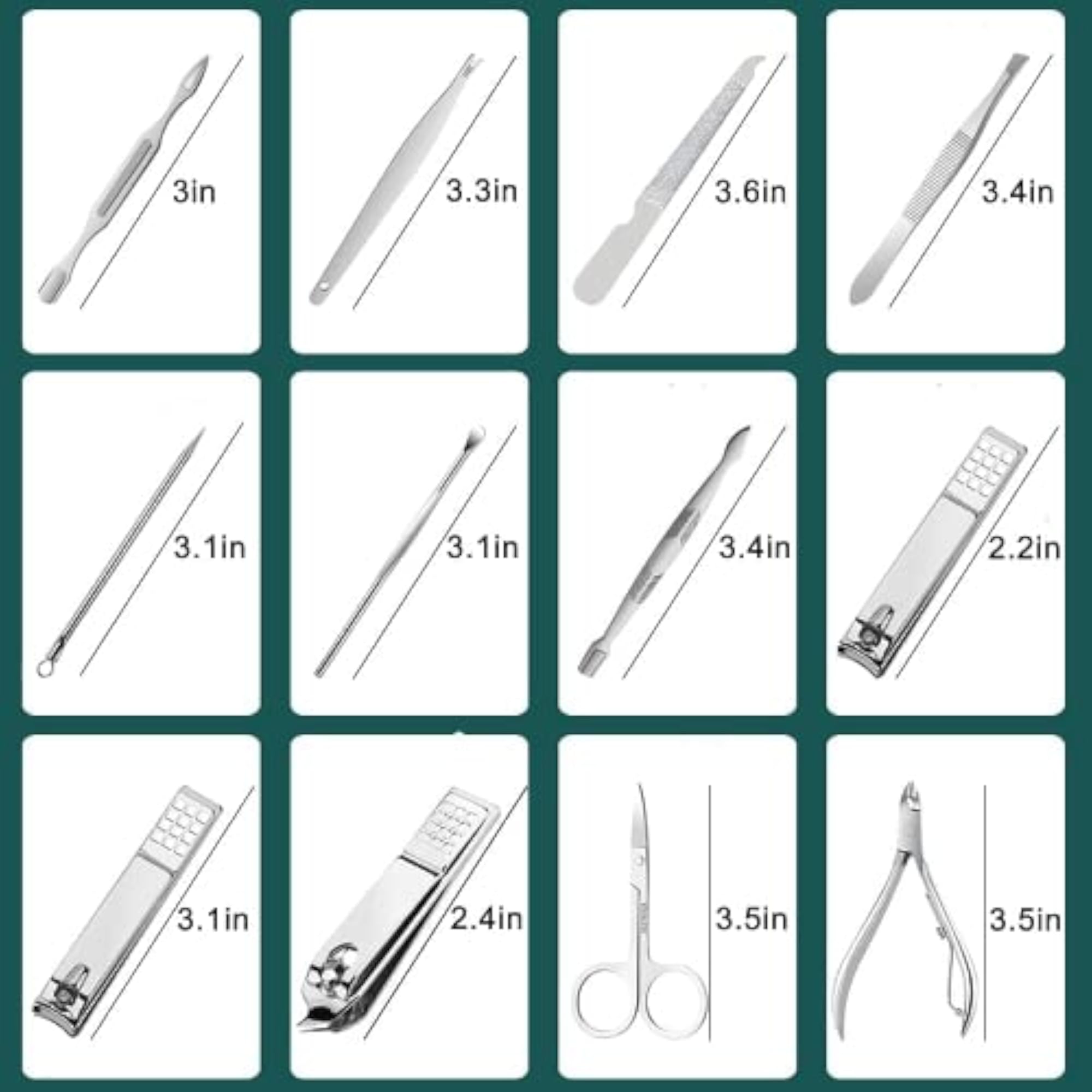 18 in 1 Professional Manicure Set Pedicure Tools