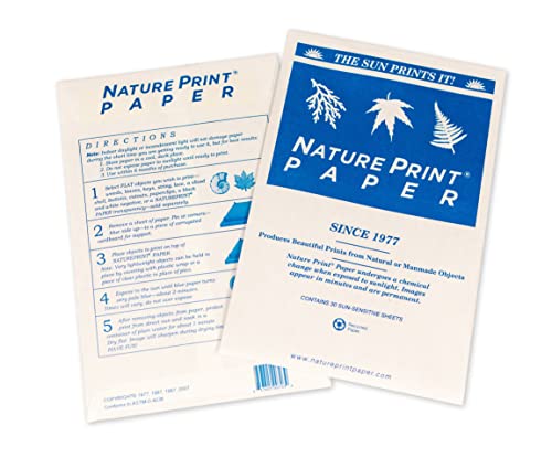 Nature Print Paper - 5 X 7 Inch - Pack Of 30 #TOP2