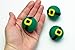 Green Leprechaun Buckle Ball St Patrick's Day Shapes- 1.25