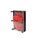 Sie können Ihre Hände, Ihr Gesicht, Ihre Füße oder alltägliche Gegenstände auf die Stifte drücken.