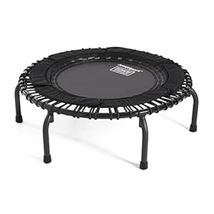 JumpSport 250 | Fitness Trampoline, in-Home Rebounder | Home Cardio Exercise | Safely Cushioned Bounce | Long Lasting…