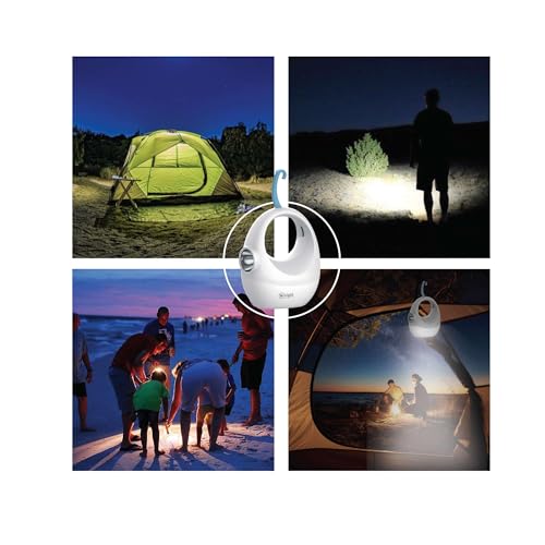 Image of Mr.Light Rechargeable Emergency Light / Torch, 2400mAh Li-ion Battery, Type-C Charging , 1W Torch + 54 PCS SMD LED Camping Lantern, 5-in-1 Light for Home Gifting