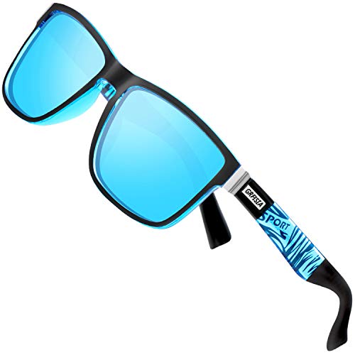 GRFISIA Vintage Polarized Sunglasses for Men and Women Driving Sun glasses 100% UV