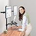 WALI Triple Arm Laptop and Dual Monitor Desk Mount for 17