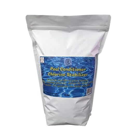 Pool Conditioner Chlorine Stabilizer 10lb Bag