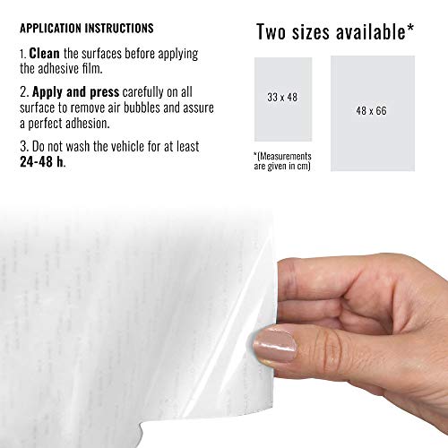 Quattroerre 16510 Folio Protective Sticker Crystal Transparent 33 X 48 Cm #TOP2