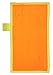 Produktbild Bassetti Time Strandtuch, Mikrofaser, 90 x 170 cm, bunt, ideal für Reisen (Orange)