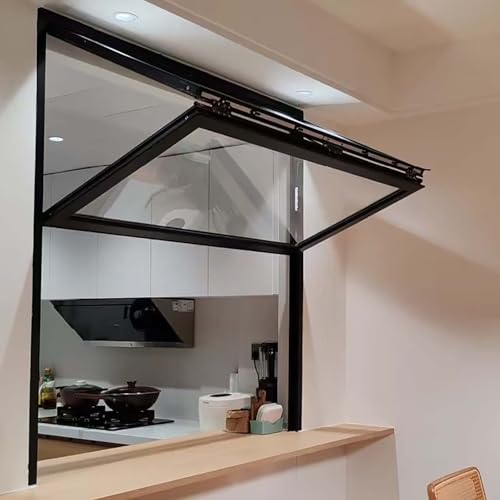 Folding Sliding Windows Double Hung Window,Lockable Double Hung Window,Aluminum with Vertical...