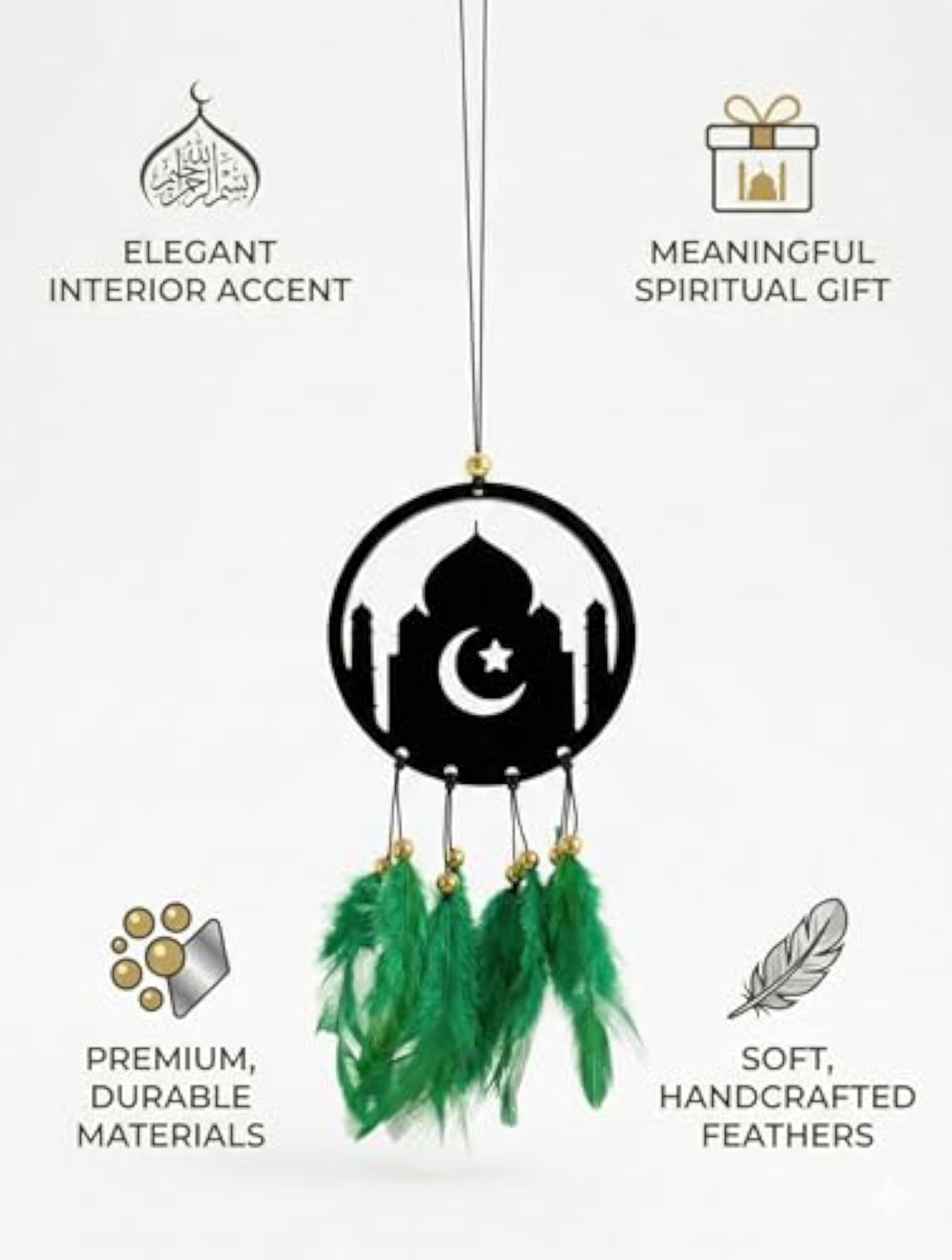 Islamic Mosque Dream Catcher Wall Hanging