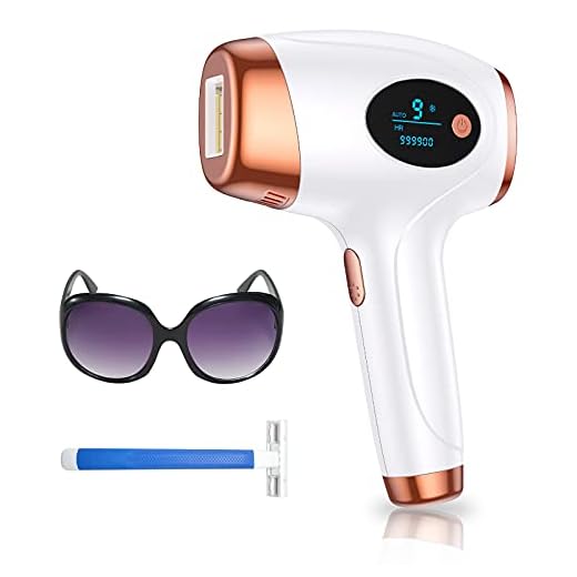 Aopvui At-Home IPL Hair Removal for Women and Men, Permanent Laser Hair Removal 999900 Flashes for Facial Legs Arms Whole Body Treatment