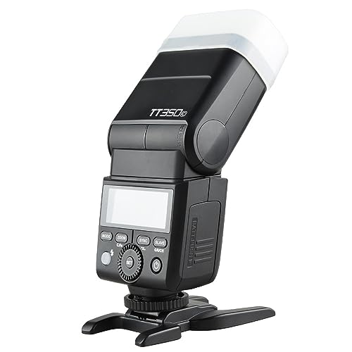 Image of Godox TT350C Camera Flash for Canon 80D 90D 7D 6D 70D 750D 760D 5DMarkIV EOS 1DX 6DMarkII 77D 800D 5DMarkIII 5DMarkII 60D 7DMarkII 600D 50D 30D 500D Digital X M3 M6II R5 R6 R6II R7 Etc Camera Flash