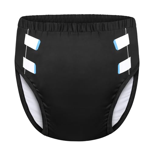 Image of Littleforbig Soft Silky Underwear Comfortable Washable Reusable Primary Comfort Cloth Adult Training Pants