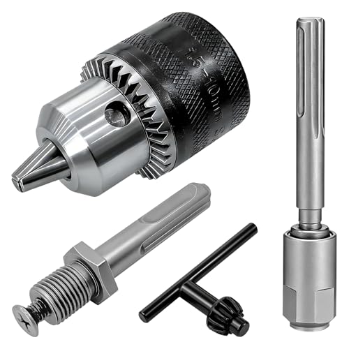 SDS Max to SDS Plus Adapter Kit with 10mm Quick Change Chuck