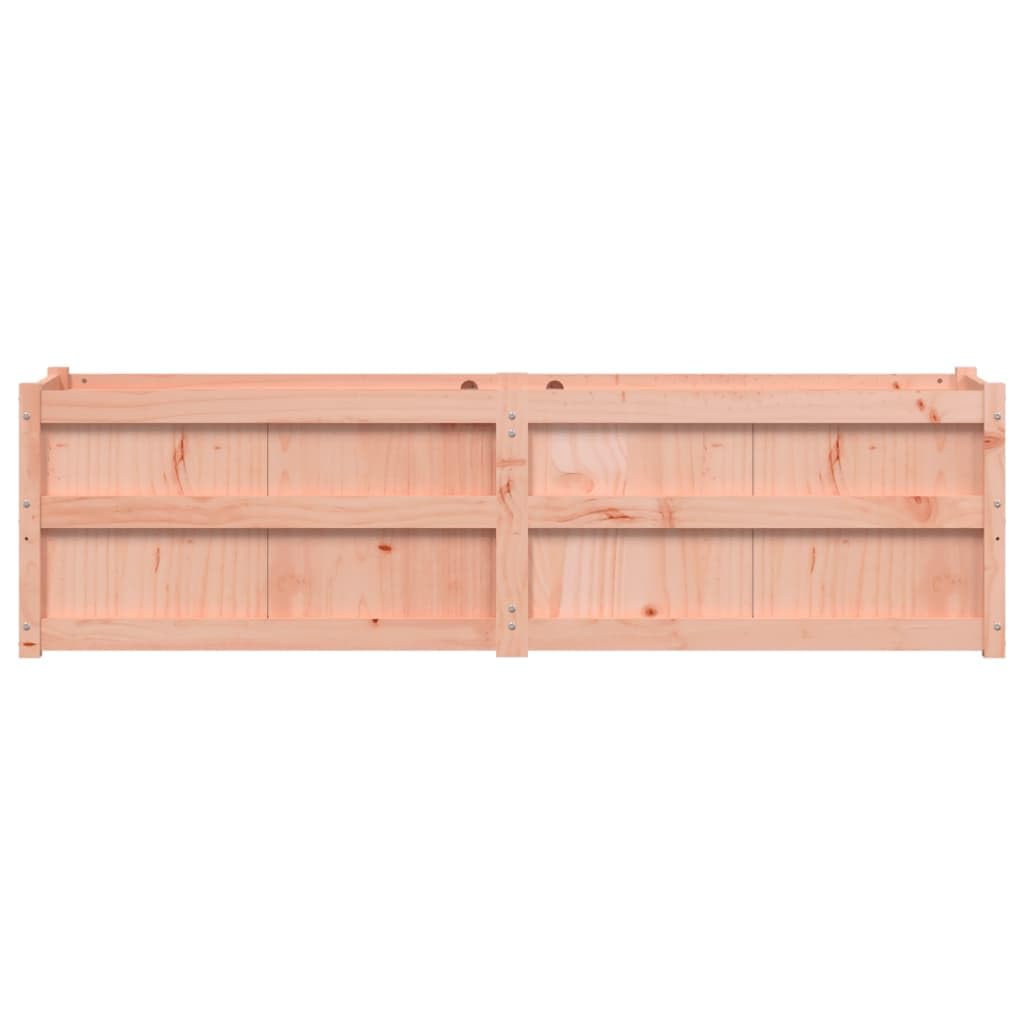 180x50x50 Cm Fioriera da Giardino Douglas in Legno Massiccio, capacità Generosa, Funzione Decorativa, per Gli Appassionati di Fai -da -Te