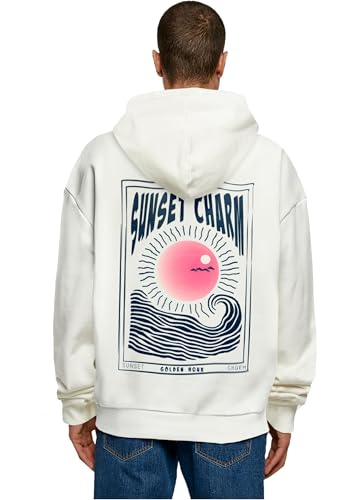 Sweat-shirt à capuche homme MERCHCODE Mp0008529-sunset Charm pull oversize décontracté - 2