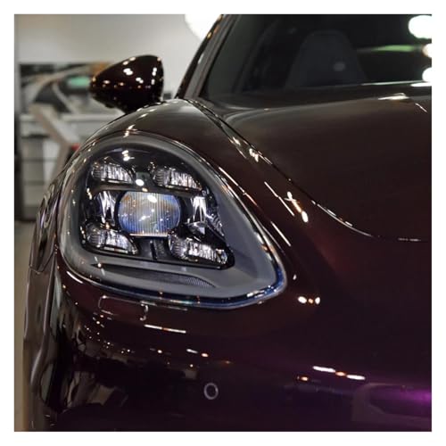 Abat-jour transparent phare Panamera GTS 2017-2021 capot droit haute finition