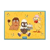 Trötsch Unser Sandmännchen Pop-up Karte Pittiplatsch und Freunde: Grußkarte mit Umschlag Pop-up 3D Effekt Überraschung Geschenkidee Geschenk