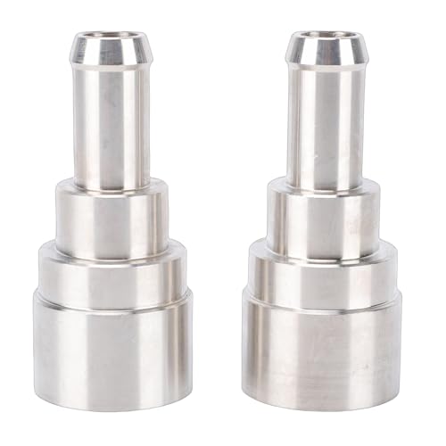 Jenngaoo Connettore Refrigerante per Impianto HVAC, Connettore Tubo Riscaldamento Acciaio Inox 800 409HP Sostituzione 15792820 Compatibile con Deville Seville Silverado Yukon