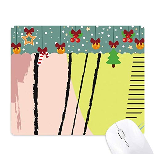 Tapis de souris en caoutchouc motif plantes abstraites Warmth