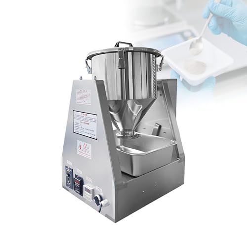 Small Dry Powder Mixer Powder Machine 5L/10L Drum Tumbler Conical Blender Laboratory Industrial Powder Equipment(5L)