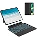 Otuoor iPad Pro 11 Inch Case with Keyboard (M4, 2024), Magnetic Detachable Keyboard Case for iPad Pro 11 Inch (5th Gen) with 7 Colors Backlight, Multi-Touch Trackpad, Portrait/Landscape Mode (Black)