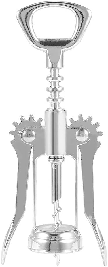 1pc Stainless Steel Bottle Opener Waiter Metal Wine Corkscrew Bottle Handle Opener Corkscrews 16 X 5.5 X3.5cm