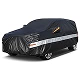 Holthly 10層ハッチバック車カバー 裏起毛防水通気性 100%防水しーとカバー防雪防塵防輻射紫外線屋外ボディカバー トヨタ カローラフィールダー ホンダ フィット 日産 リーフ 三菱 Lancer Cargo アクセラスポーツマツダ レクサス CT200H アウディ Ａ３ スポーツバック