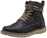 mustang damen kurzschaft stiefel blau Blau MUSTANG Herren Schnür-Boot Klassische Stiefel, Blau (Navy 820), 43 EU